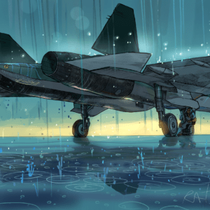 Lucasey sea of Stars sketch + Pluviophile plane